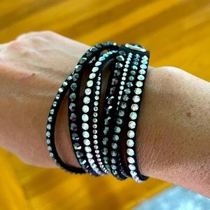 Swarovski wrap bracelet
